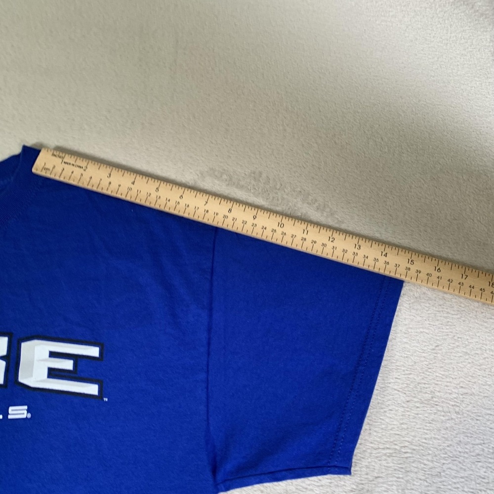 Vintage Duke Blue Devils Shirt Mens Large Blue NCAA Basketball AS Sports 2000s - Picture 7 of 8
